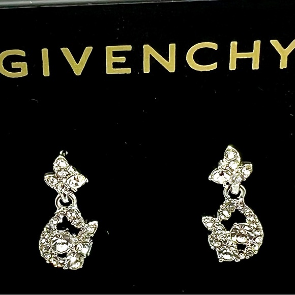 Givenchy Crystal Earrings  NWT - Picture 4 of 7